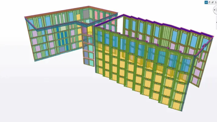 Image from Raatuse Residences gallery. Timber Structure building.